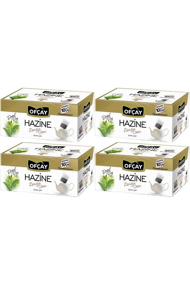 Hazine Zengindem Demlik Poşet Siyah Çay 120 Adet*15gr (4PK*30) - 1