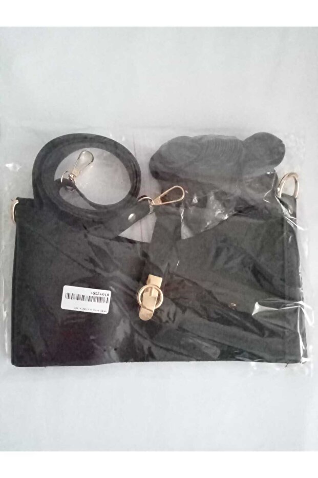 Deri Pullu Çanta Seti - 7