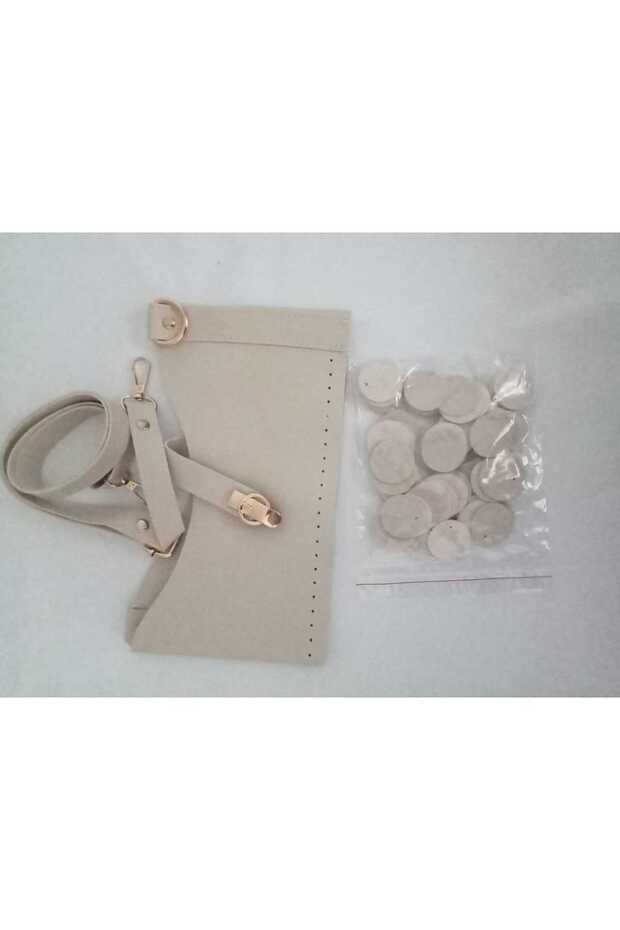 Deri Pullu Çanta Seti - 4