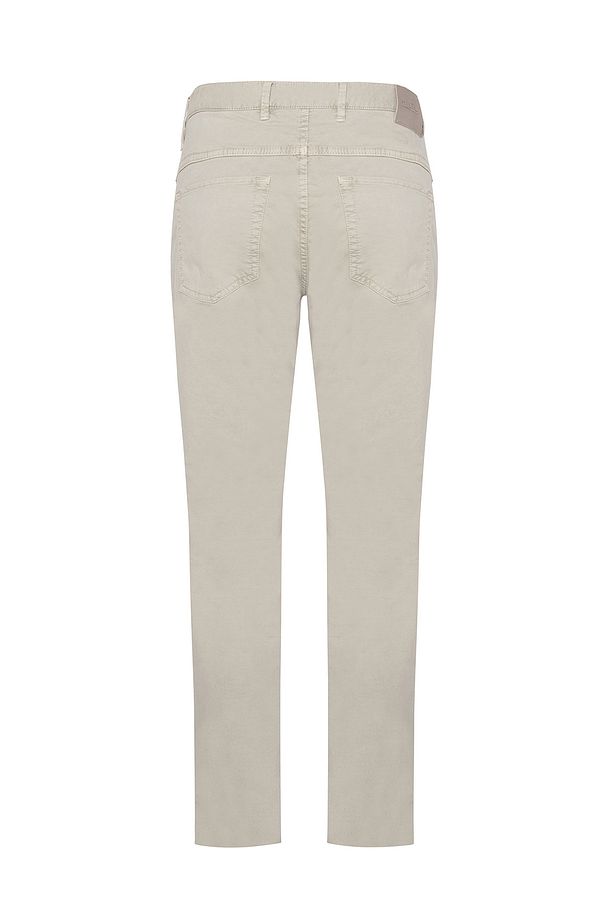 Taş Rengi 5 Cep Yıkamalı Slim Fit Pamuk Pantolon - 3