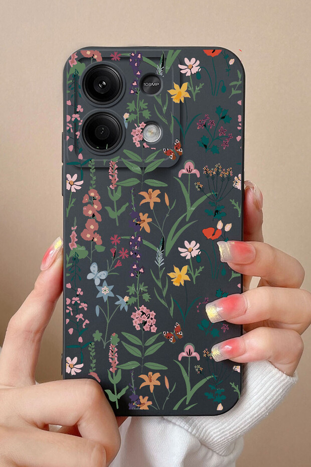 Balporsuku Patterned Phone Case Compatible with Vivo Y36 Pdng01 Cover Garden
