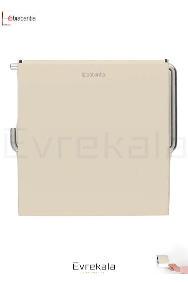 Evrekala Shop Toilet Paper Holder, Brabantia Toilet Paper Dispenser, New Beige Series - Authorized Evrekala Dealer.