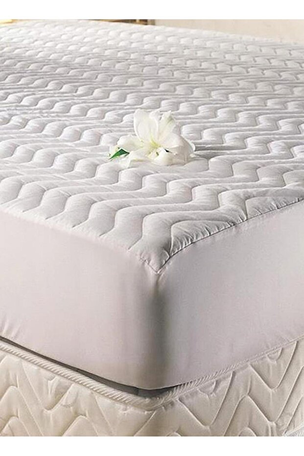 Alez Kapitoneli Fitted Lastikli Tek Kişilik 120x200 - 1