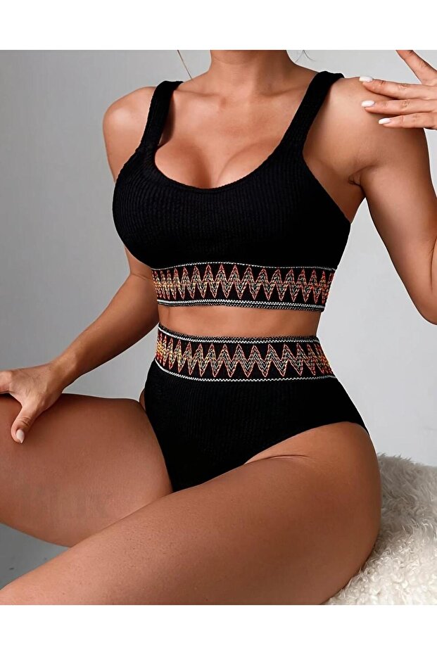 Zz lastikli bikini takım - 1