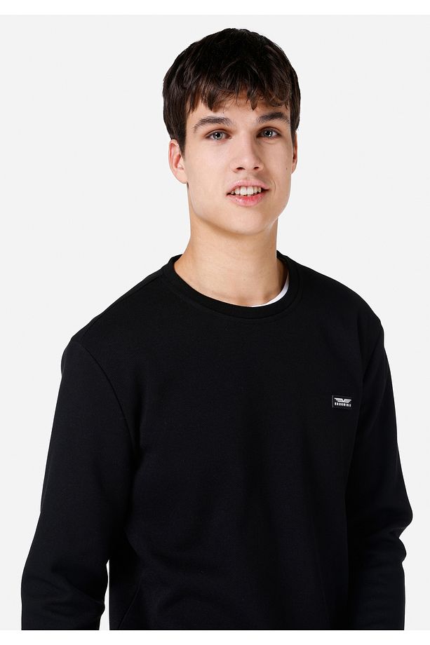 Siyah Erkek Tshirt U.kol - 4