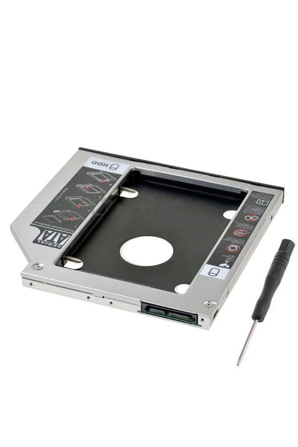 12.7mm Caddy Sata 12.7 Mm Ssd Harddisk Kutusu Kızak Laptop Ssd Notebook Ikinci Hdd Takma - 4