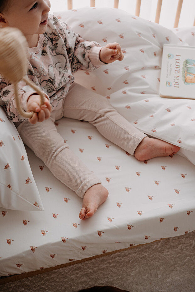 Set cearșafuri elastice mărimea bebelușului | Daisy - 5