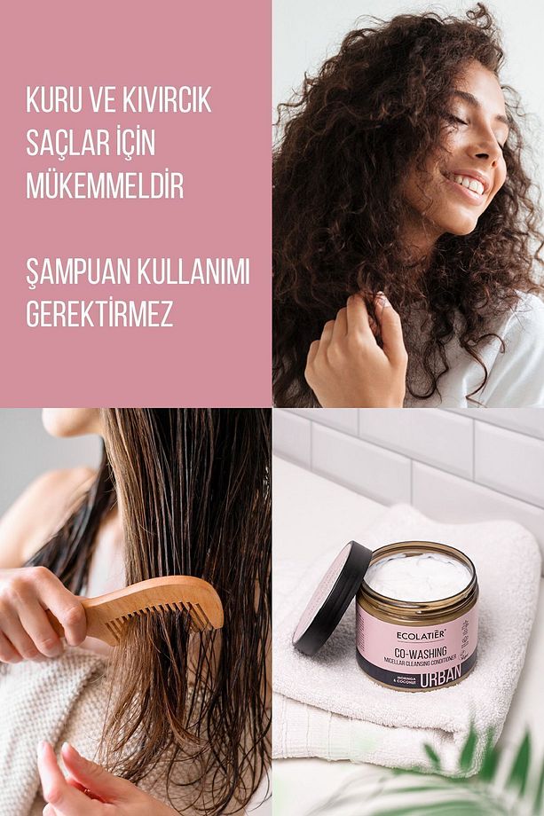 Co-wash Krem Şampuanı, Kıvırcık Ve Kabartan Saçlar Için Şampuan Ve Saç Kremi 380 ml - 6