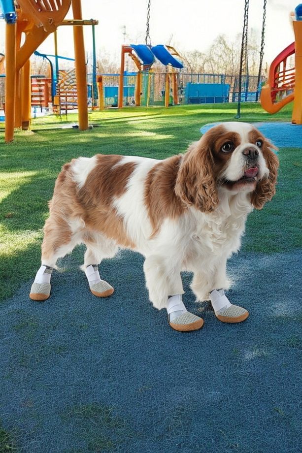 Köpek Ayakkabısı - Lastikli Köpek Ayakkabısı - Kaydırmaz Kauçuk Taban Köpek Ayakkabısı - 3
