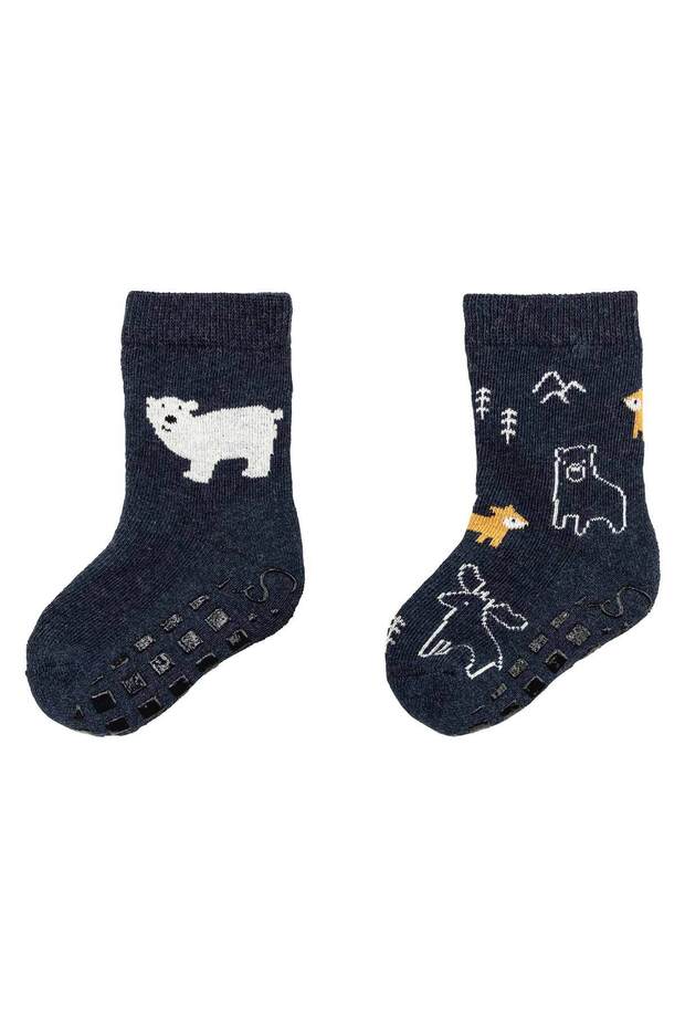 جوارب مزدوجة للأولاد - 1