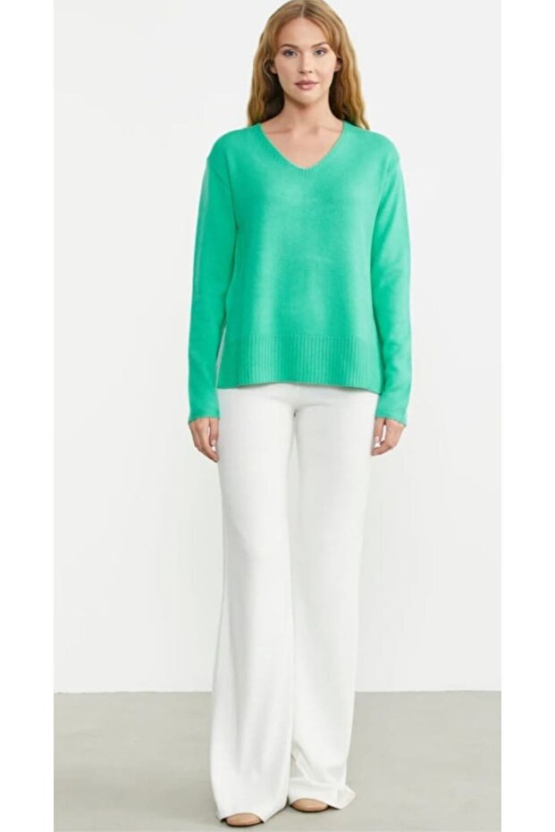 SALAŞ V YAKA BASİC TRİKO KAZAK - 2