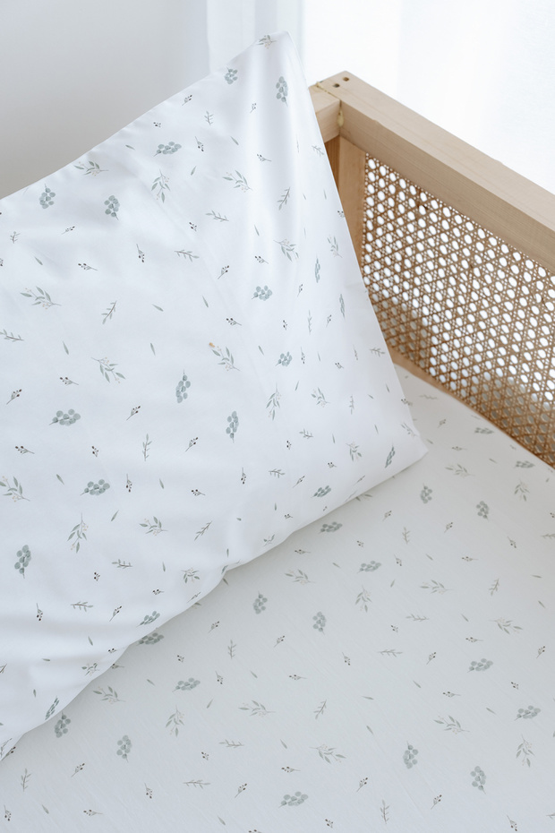 طقم ملاءات مطاطية مفردة | الأوكالبتوس - 4