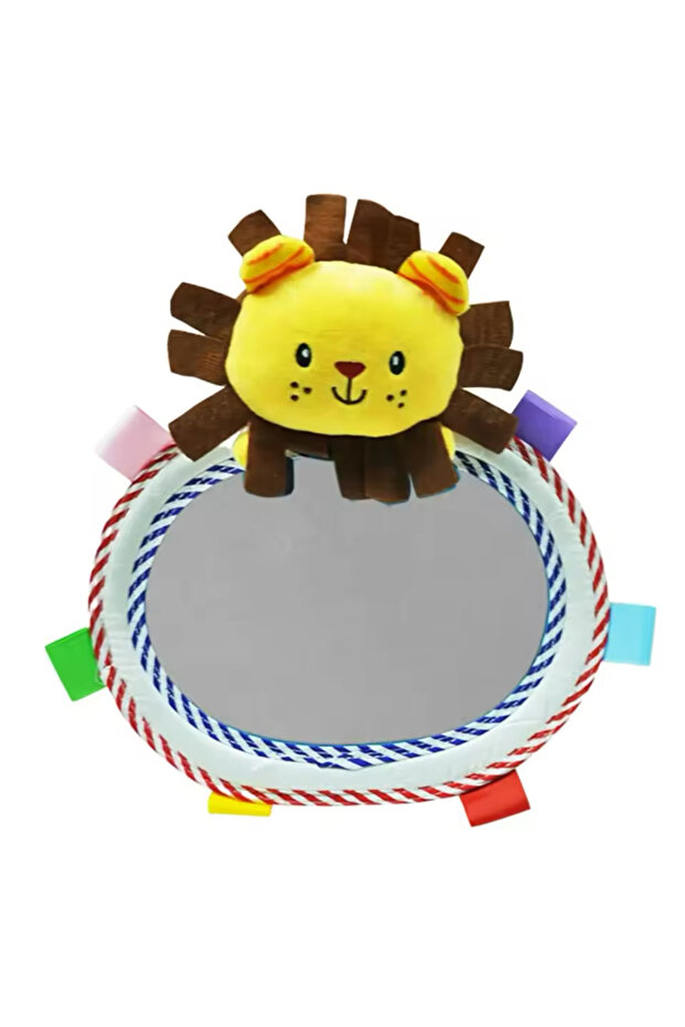 Baby Car Mirror with Toy, Back Seat and Car Interior Safety Mirror