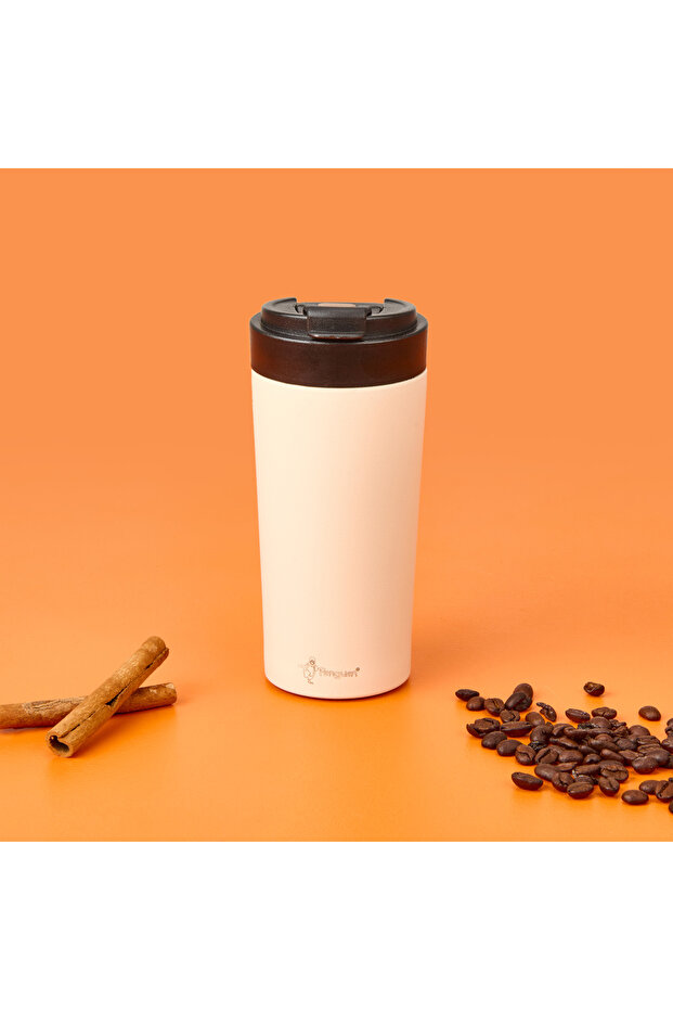 Mug Termos - Beyaz - 380 ml - 1