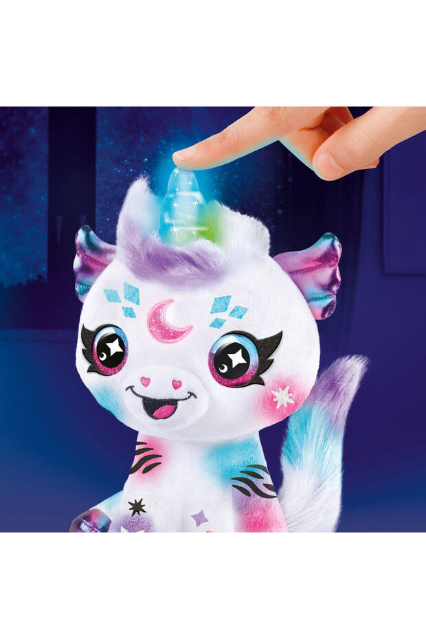 Airbrush Plush Cosmic Unicorn - 6