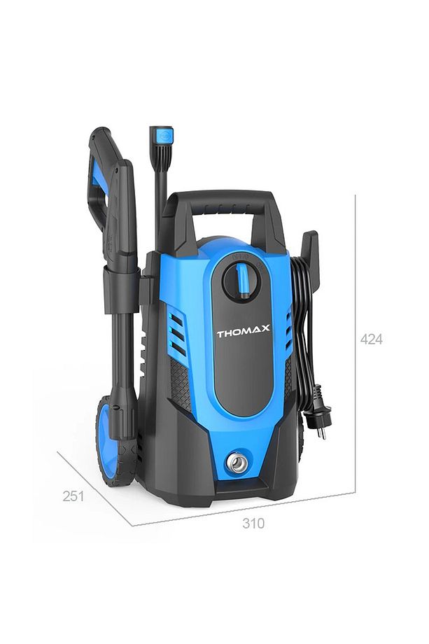 Yüksek Basınçlı Yıkama Makinesi Araç Yıkama Oto Yıkama 1400w - 6