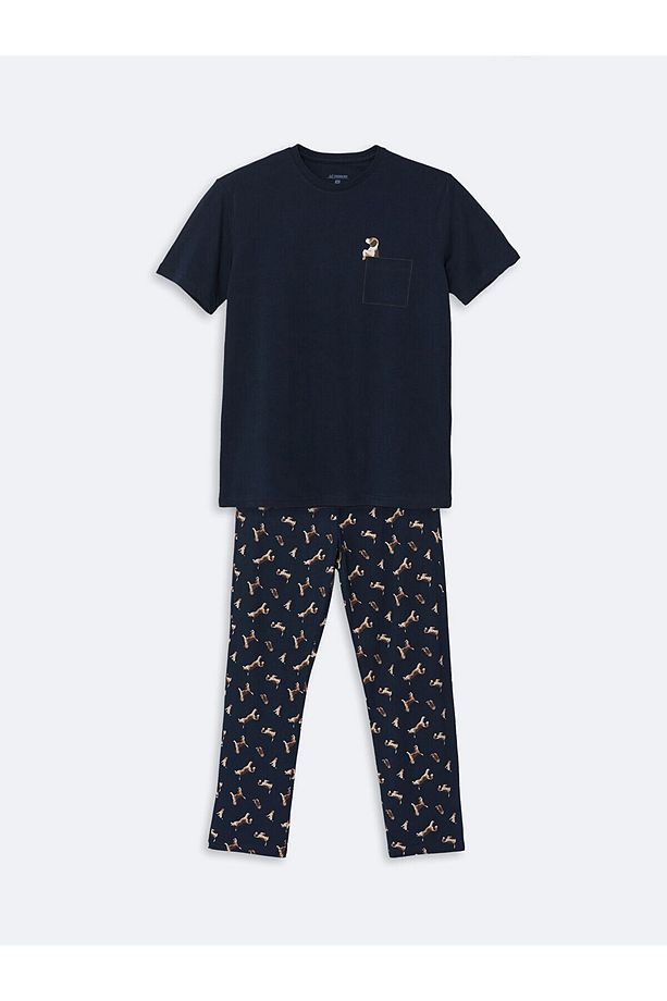 Standart Kalıp Erkek Pijama Takımı - 5