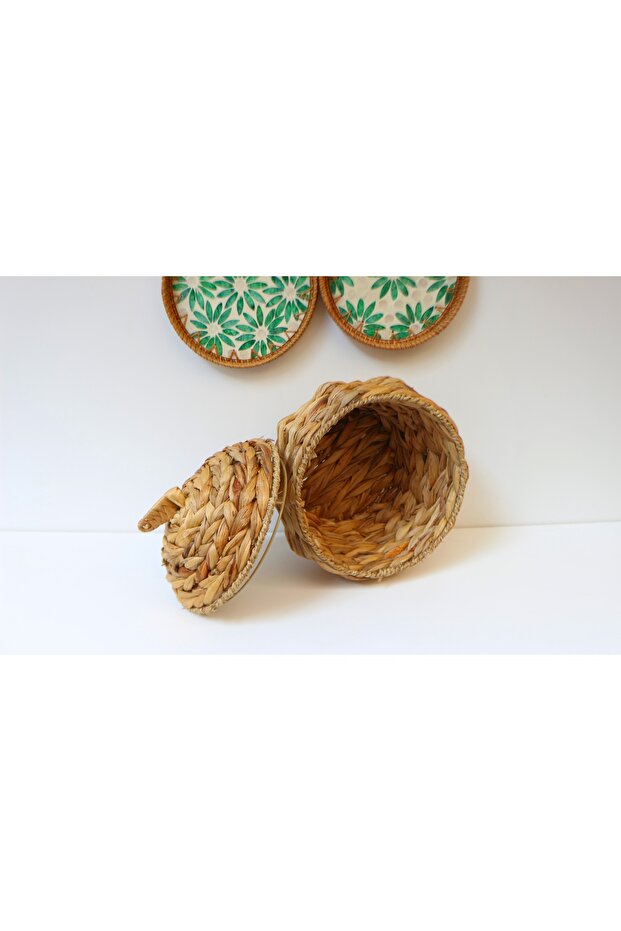 Yuvarlak hasır sepet - 3
