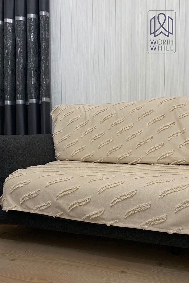 Cappuccino 200x240 Şönil Koltuk Örtüsü, Koltuk Kılıfı Ile Evinize Değer Katın - 2