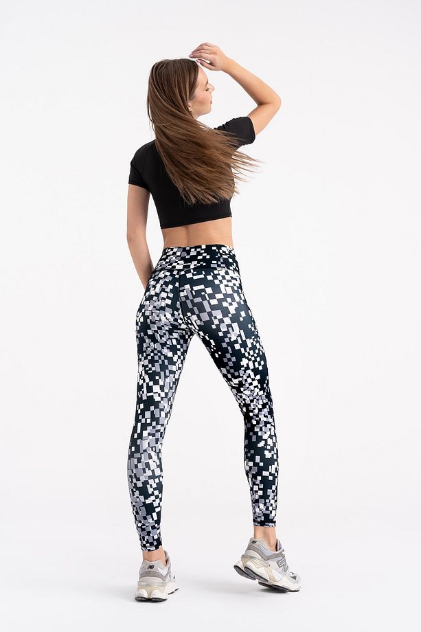 Spor tayt desenli Pixel Pulse - 4