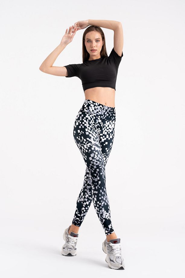 Spor tayt desenli Pixel Pulse - 3