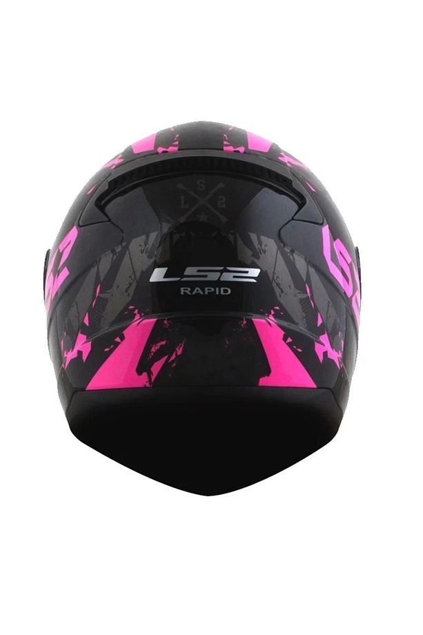 Rapıd Palımnesıs Mat Siyah-pembe Kask - 2