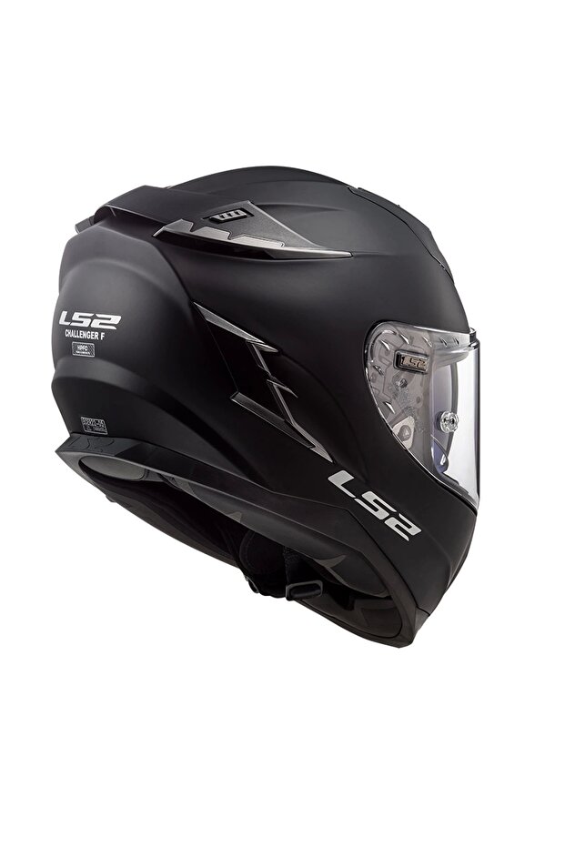 CHALLENGER MAT SİYAH KASK - 2