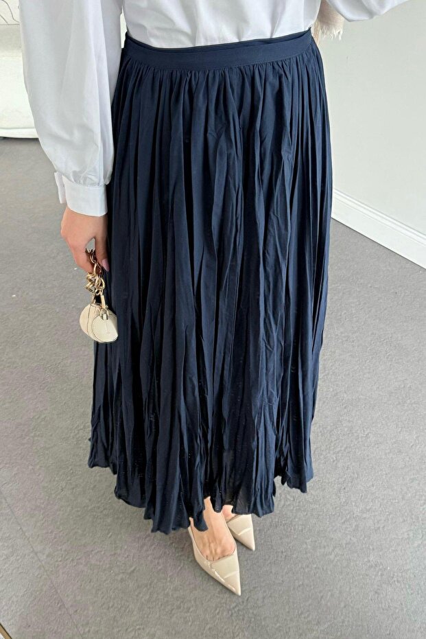 Begonya Kırışık Etek - 3