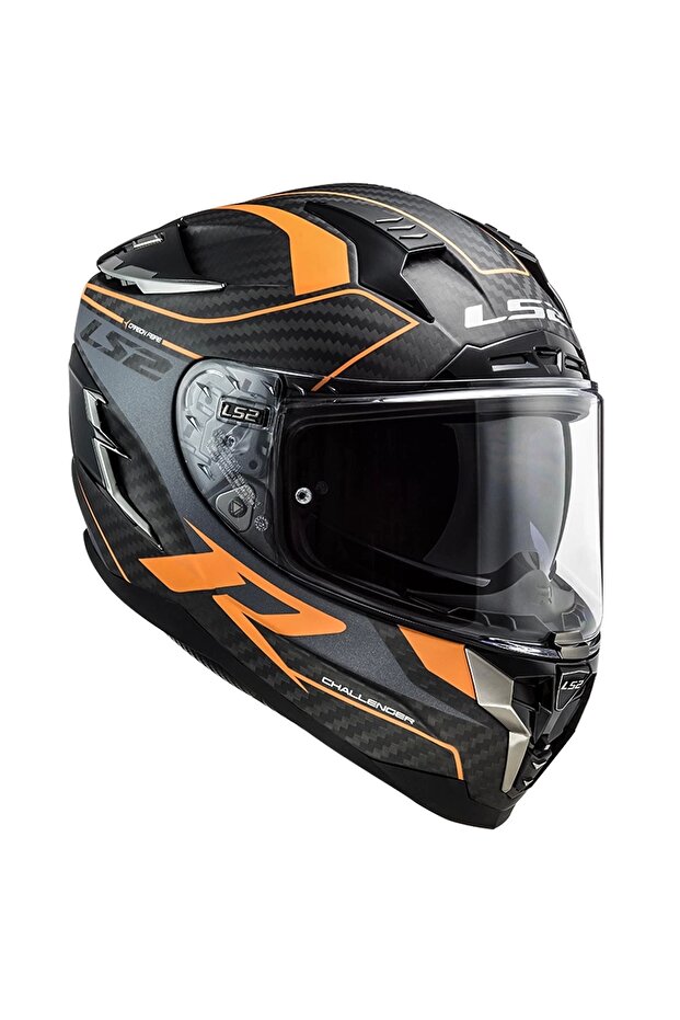 Challenger C Karbon Grıd Mat Karbon- Kask - 3