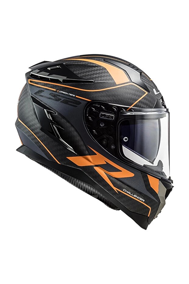 Challenger C Karbon Grıd Mat Karbon- Kask - 2
