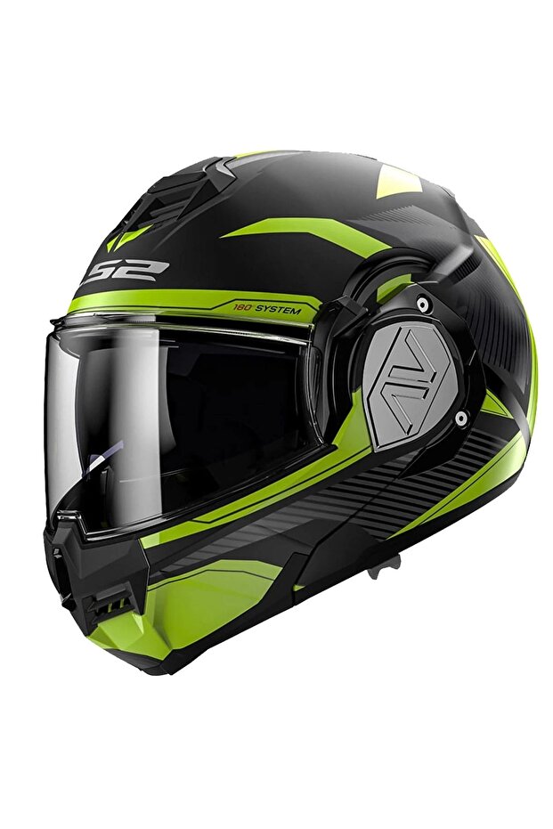 Advant Revo Mat Siyah-neon Sarı Kask - 1