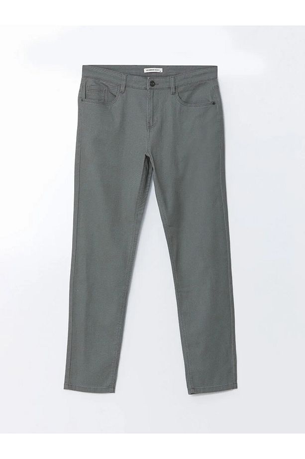 LCWAIKIKI Basic Dar Kalıp Erkek Chino Pantolon - 4