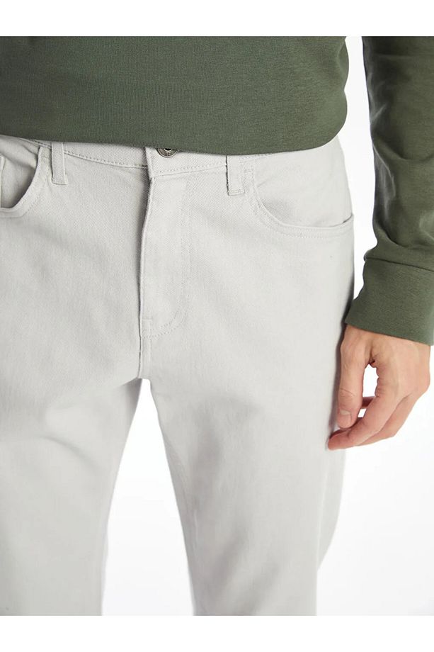 LCWAIKIKI Basic Dar Kalıp Erkek Chino Pantolon - 3