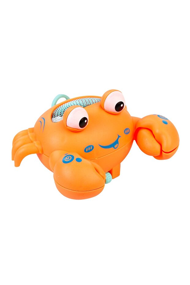 Edolika Pull and Drop Cute Crab - Orange - 1