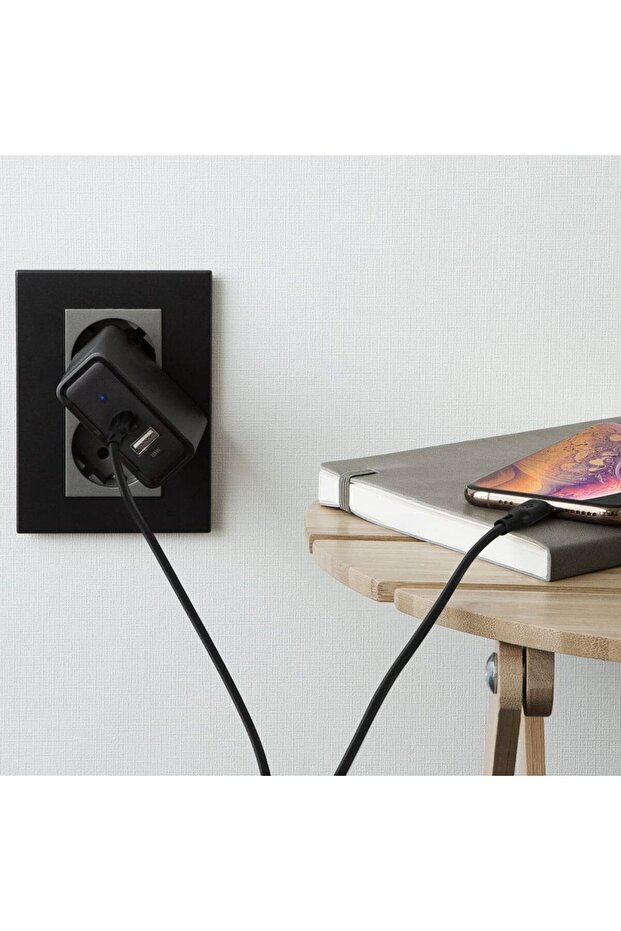 Essential USB-C to Lightning (1 Metre) Hızlı Şarj/Data Kablosu MFI Lisanslı C10CL Black - 000CA27021 - 7