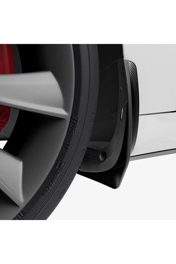 Tesla Model 3 (2023) Weatherbloc (Carbon Edition) Çamurluk 4'lü Set TO300 Black - ACP04511 - 5