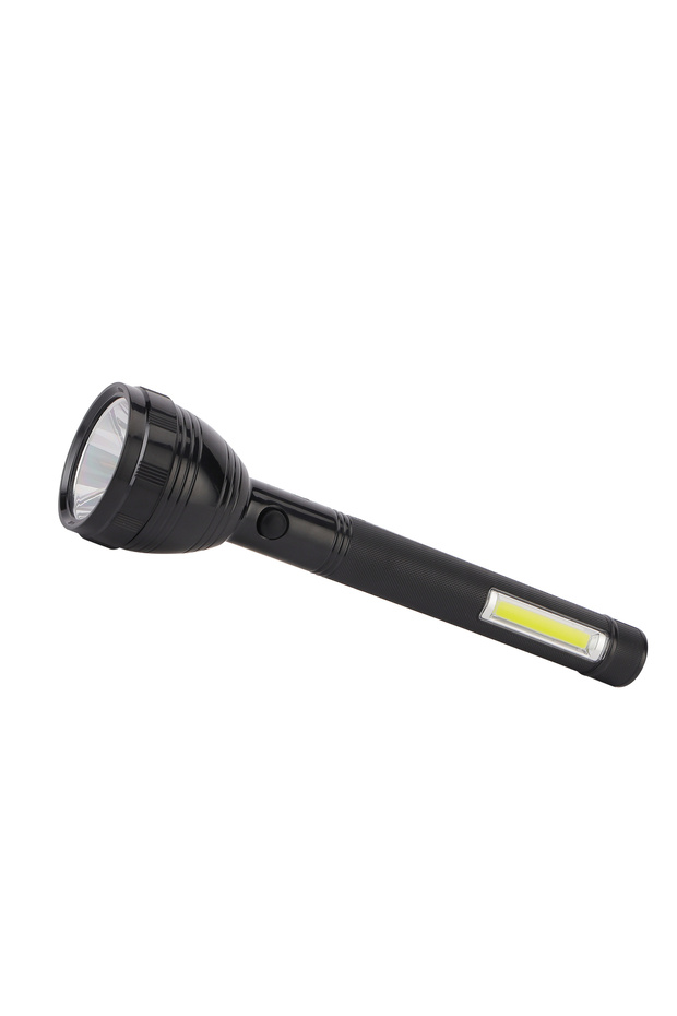 Rechargeable LED Torch Light- KNFL5453| Sturdy Housing with COB Hi-Power LED| 3 Hours Workin