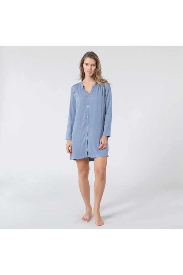 Mila Gecelik Lazulı Mavi - 1