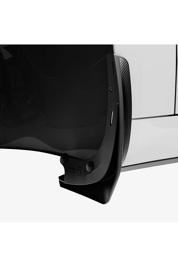 Tesla Model 3 (2023) Weatherbloc (Carbon Edition) Çamurluk 4'lü Set TO300 Black - ACP04511 - 6
