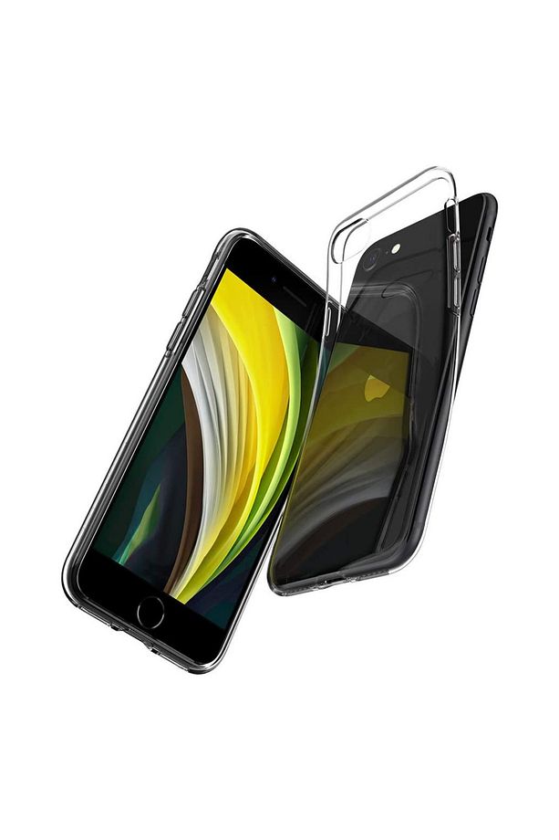 iPhone SE (2022 / 2020) / 8 / 7 Kılıf Liquid Crystal 4 Tarafı Tam Koruma Crystal Clear - 042CS20435 - 4