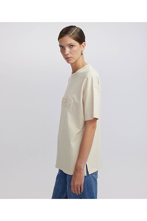 3d sloganlı tişört - 5