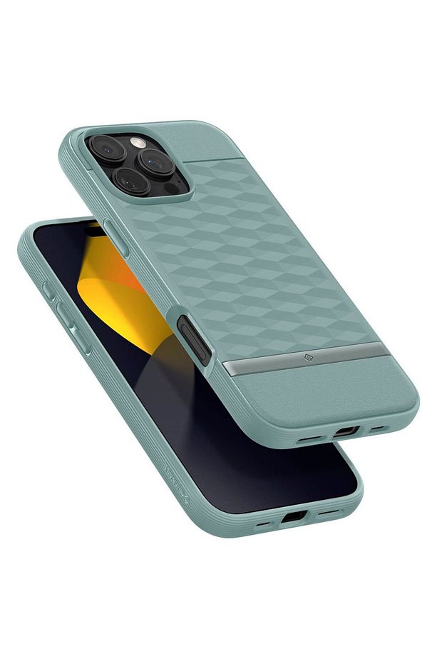 Caseology iPhone 16 Pro Max Kılıf Parallax Mag MagSafe özellikli Sage Green - ACS08040 - 6