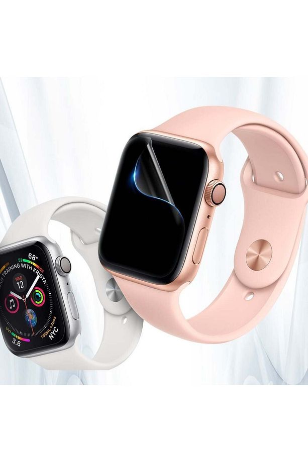 Apple Watch 41/40/38/9/8/SE2/7/6/SE/5/4/3/2/1 Ekran Koruyucu Film Neo Flex HD 3 Adet - 061FL25575 - 7