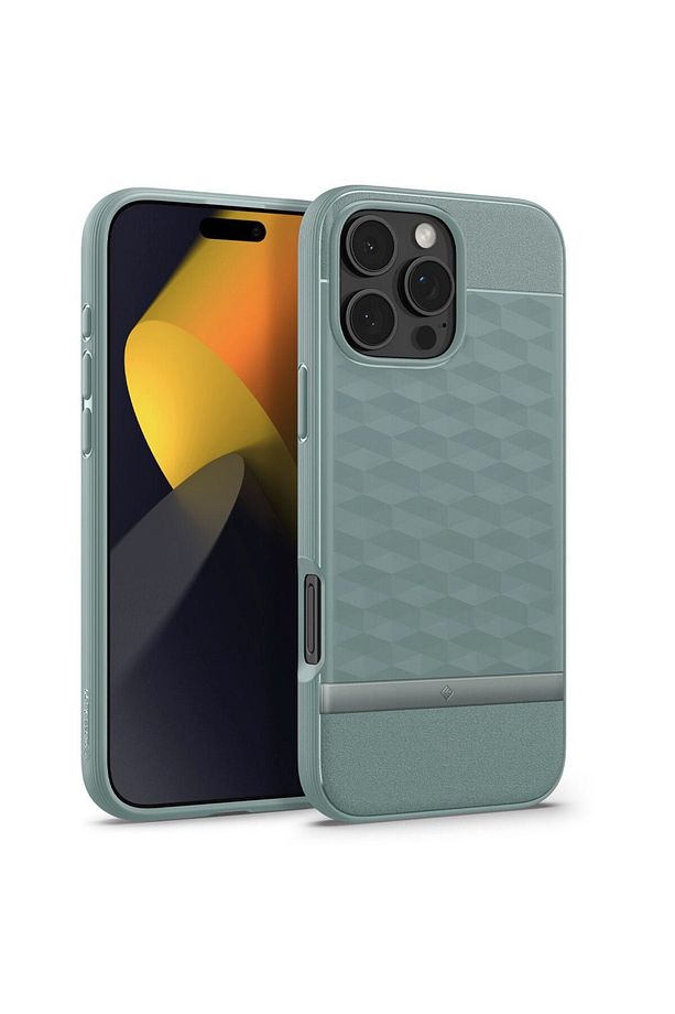 Caseology iPhone 16 Pro Max Kılıf Parallax Mag MagSafe özellikli Sage Green - ACS08040 - 2