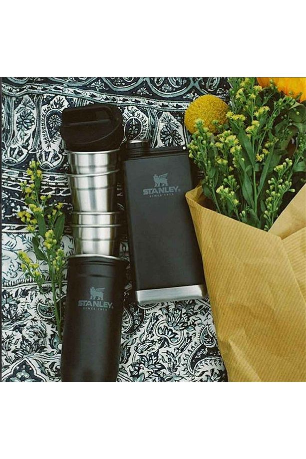 Adv Gift Box Shot Gl St M.blk Flask Shot Seti - 8