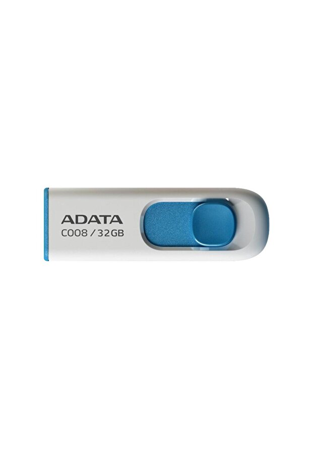 ذاكرة فلاش Adata C008-32GB 32GB USB2.0 Classic (أبيض + أزرق).