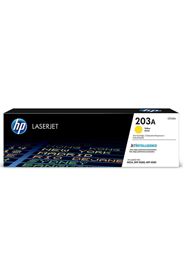 حبر HP 203A أصفر أصفر 1300 صفحة CF542A