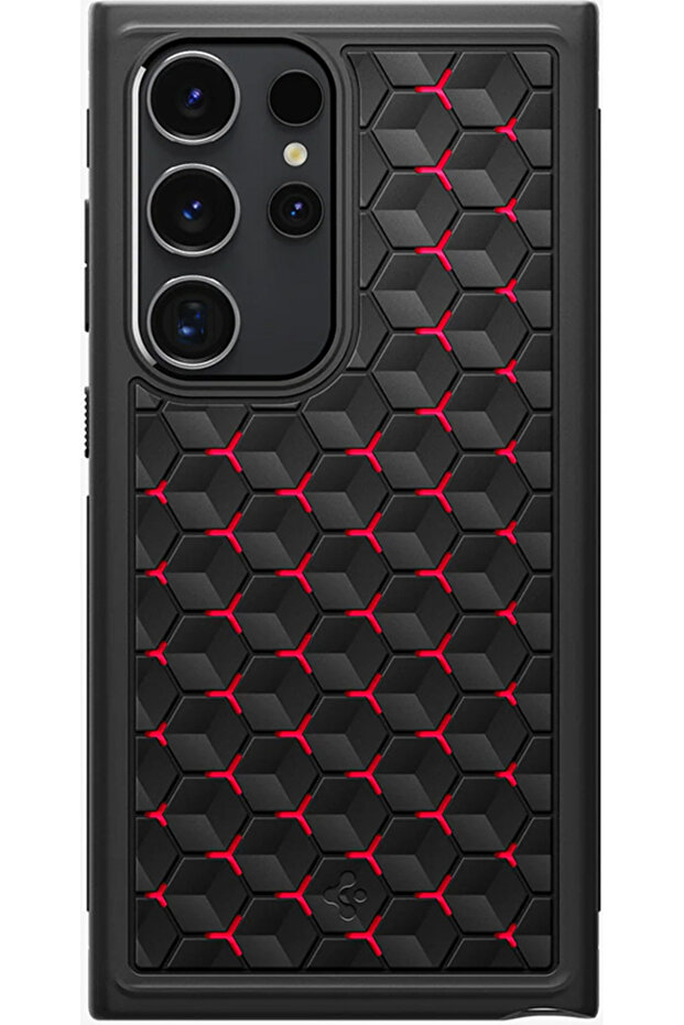 Galaxy S24 Ultra - حافظة Cryo Armor، Cryo Red Acs07291