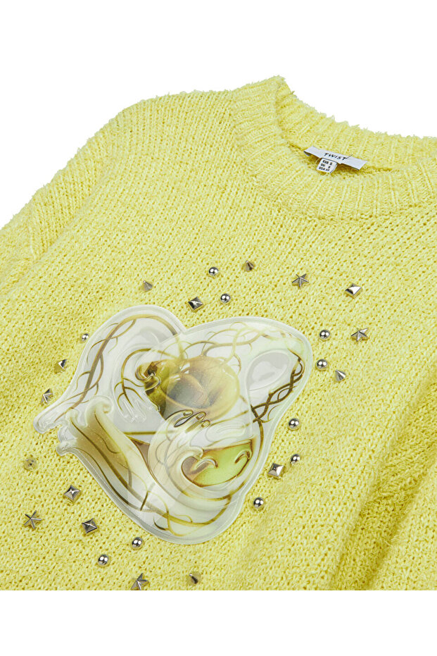 TROK BASKILI VE PATCH'Lİ KAZAK - 4