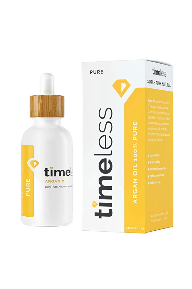 زيت ارغان 100 بالمئة نقي من تايملس 60ملTimeless